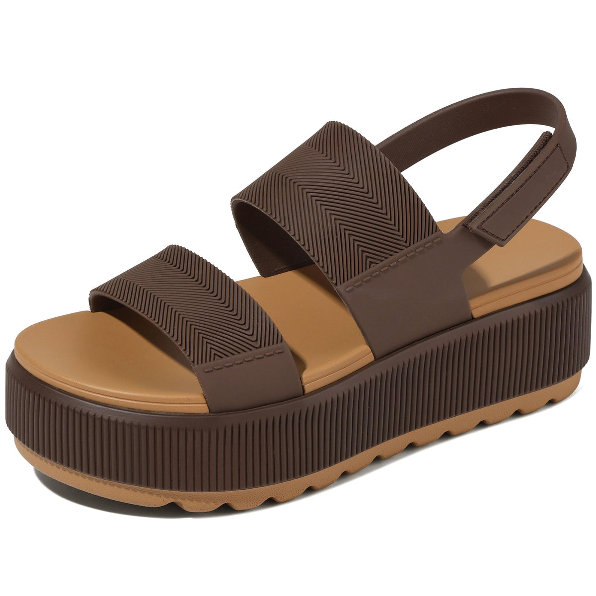 Lovee Cosee Platform Water Sandals for Women Chunky Wedge Lug Sole Comfortable Waterproof Summer Walking Beach Shoes