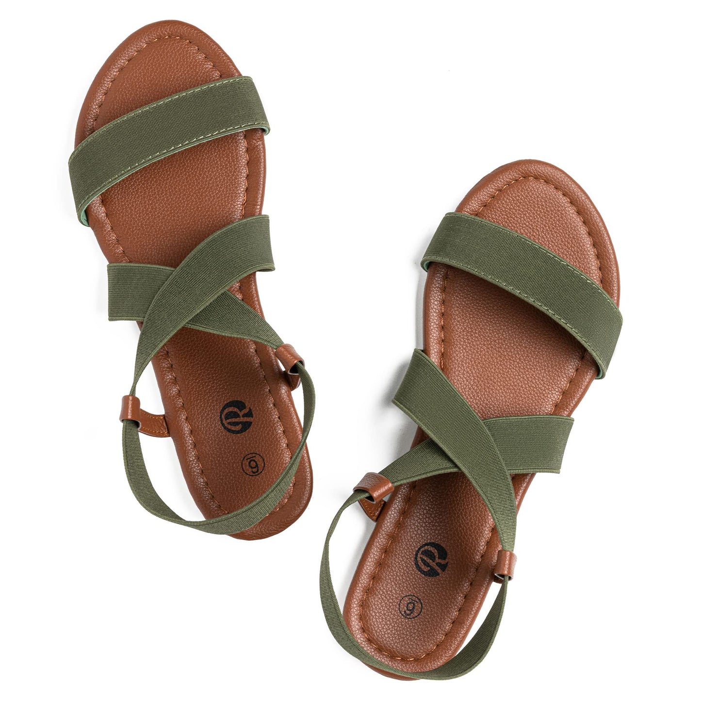 Rekayla Flat Elastic Sandals for Women