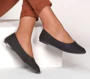 Skechers Women's Cleo Bewitch Ballet Flat | Modern Comfort Casual, Air-Cooled Memory Foam, Stretch Fit, Machine Washable, Vegan