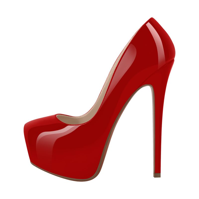 Richealnana Women's Double Platform Stiletto High Heel Pumps