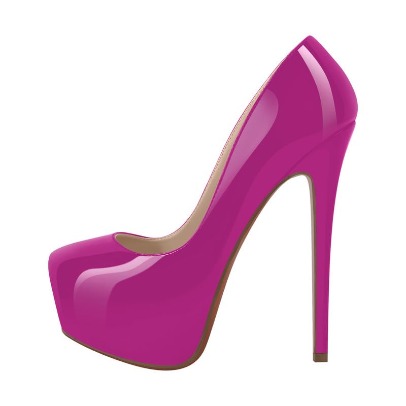 Richealnana Women's Double Platform Stiletto High Heel Pumps