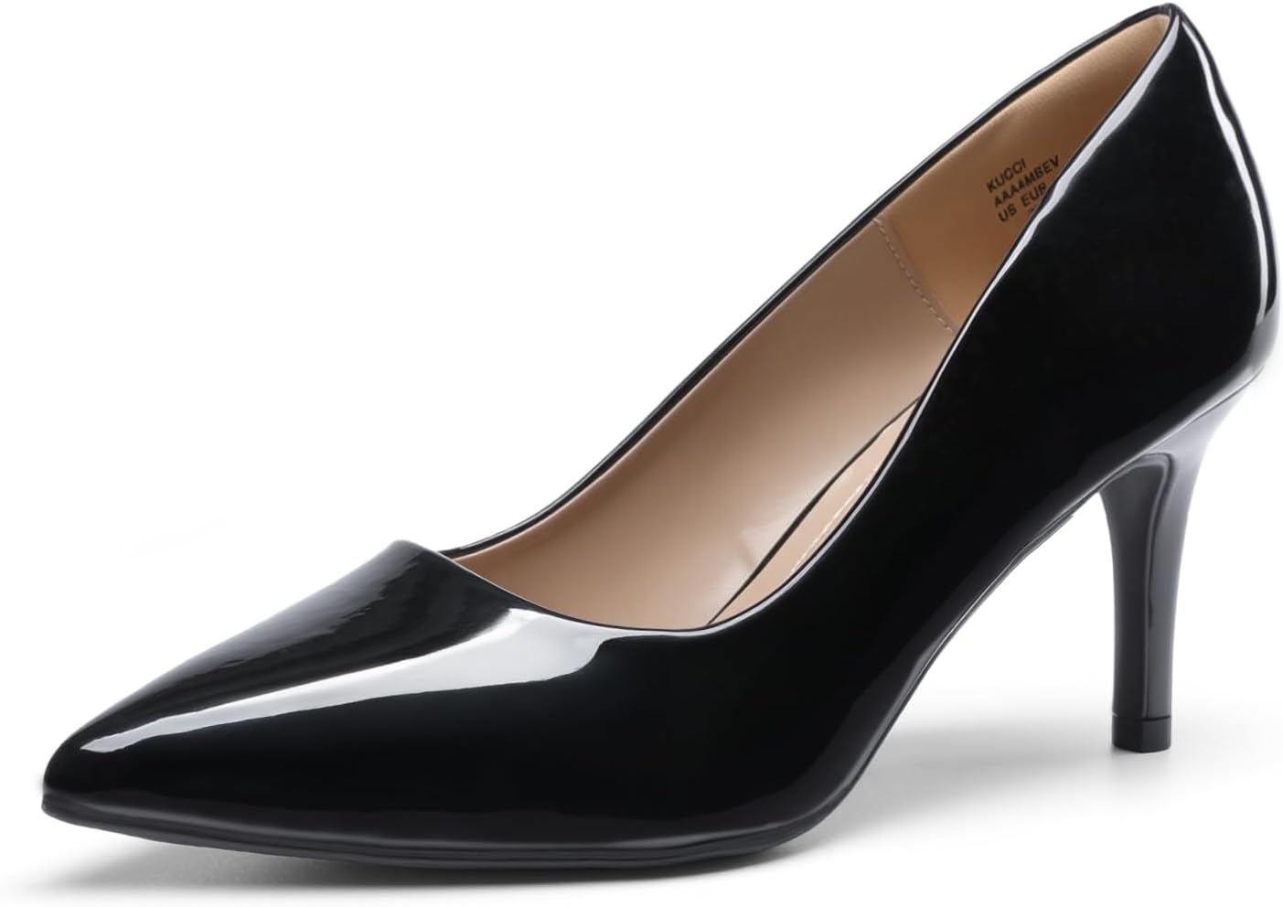 DREAM PAIRS Women's High Stiletto Heels Pumps Shoes | 3 Inches Closed Toe Pointed Toe Dress Comfortable Elegant Pumps Shoes for Wedding Work Office Business Party