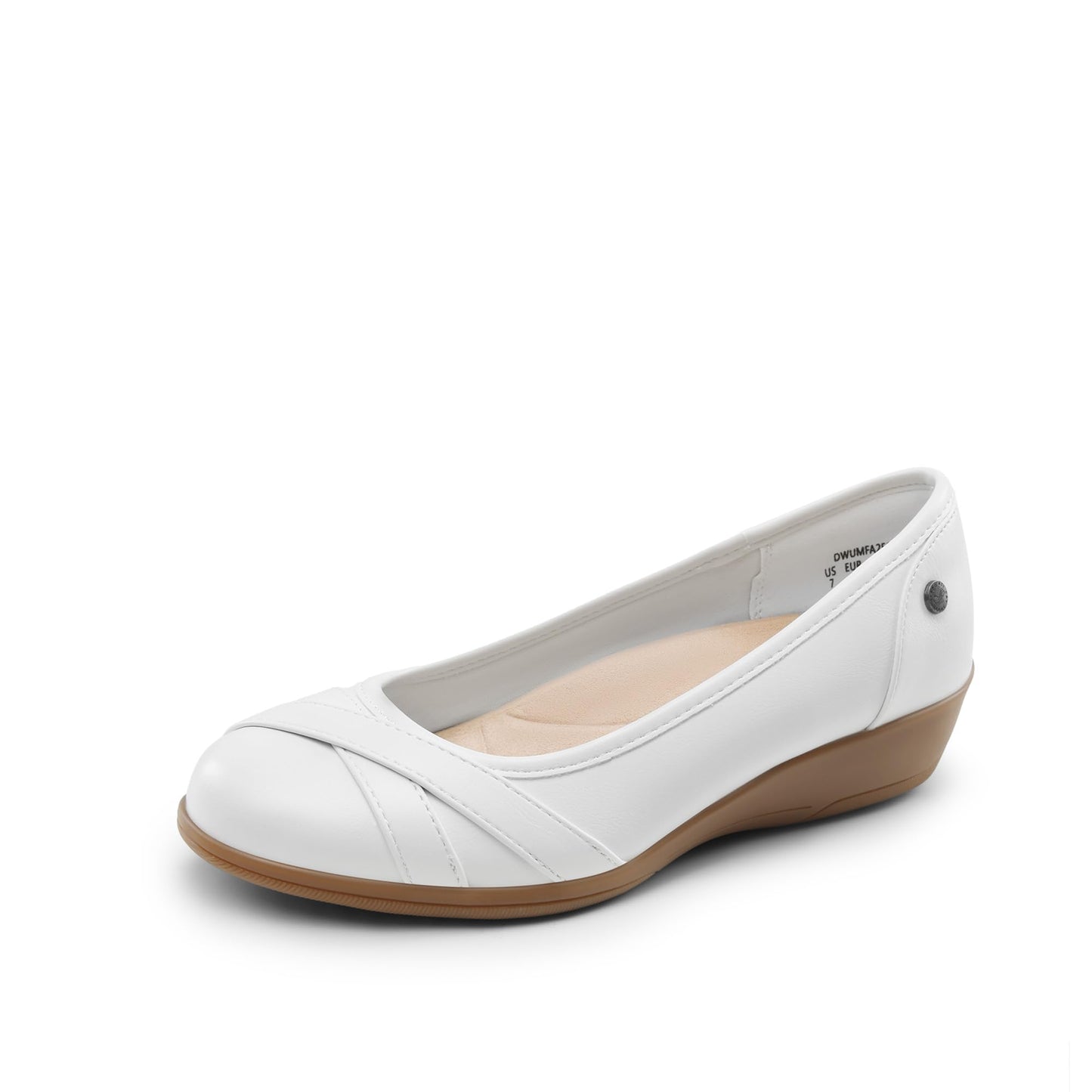 DREAM PAIRS Women's Ballet Flats Work Dress Shoes | Comfortable Office Dress Round Toe Shoes,Lightweight and Flexible for long standing,shopping