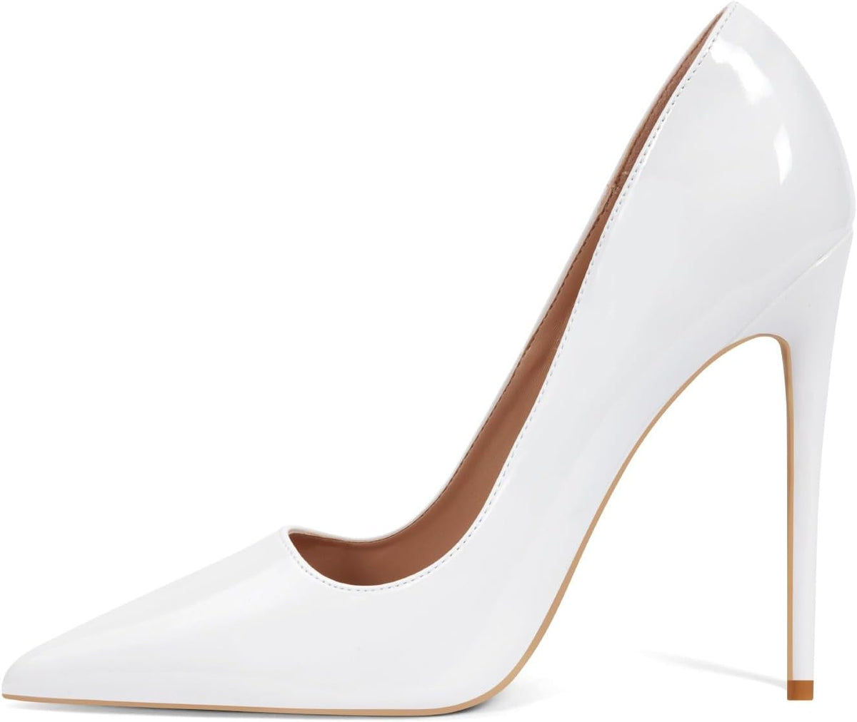 Elisabet Tang High Heels, Women Pumps Pointed Toe Stilettos 4.7 inch/12cm Sexy Heels Party Shoes
