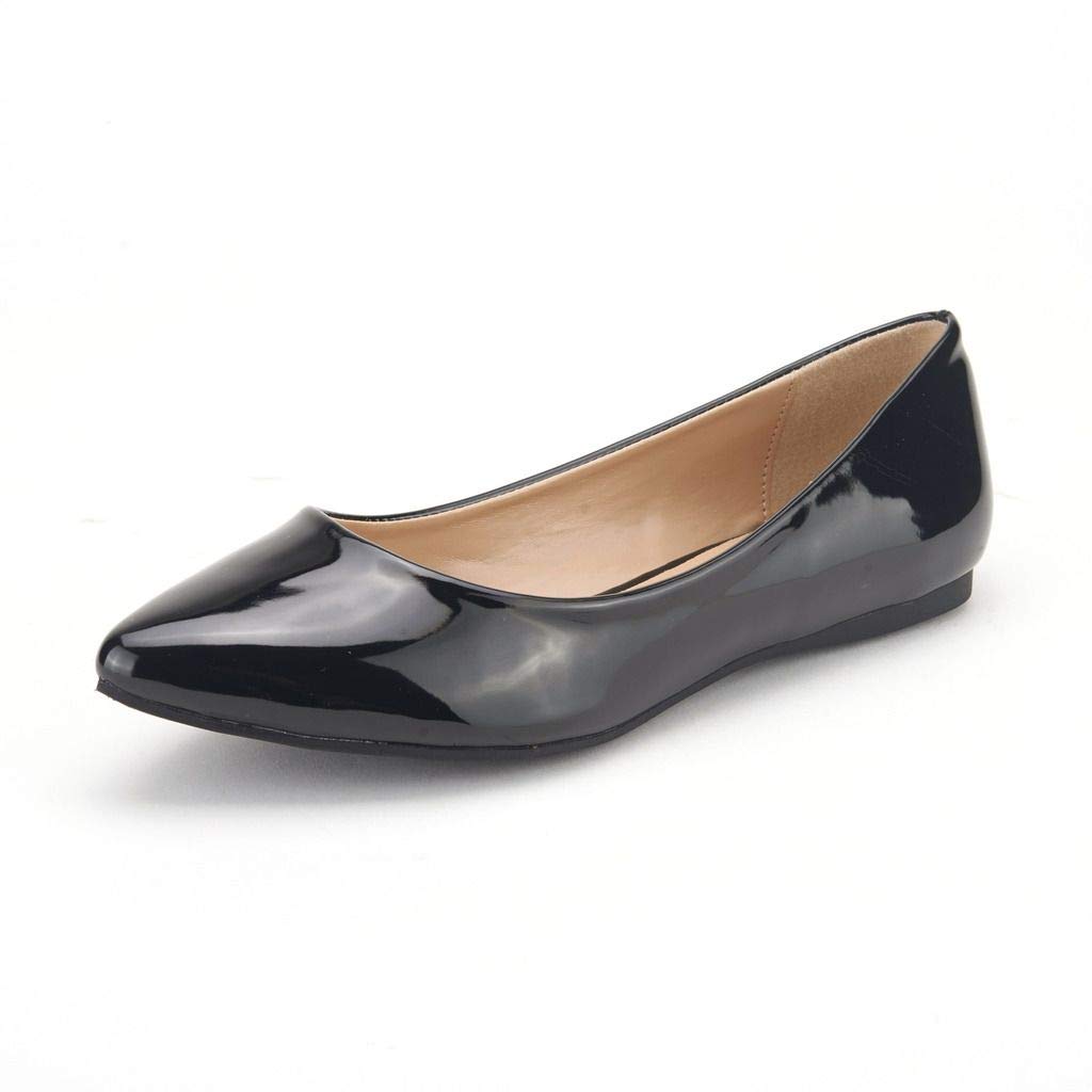 DREAM PAIRS Women's Dress Ballet Flats | pointed toe flats, dressy flat shoes for wedding work office business, slip on comfort flats for women