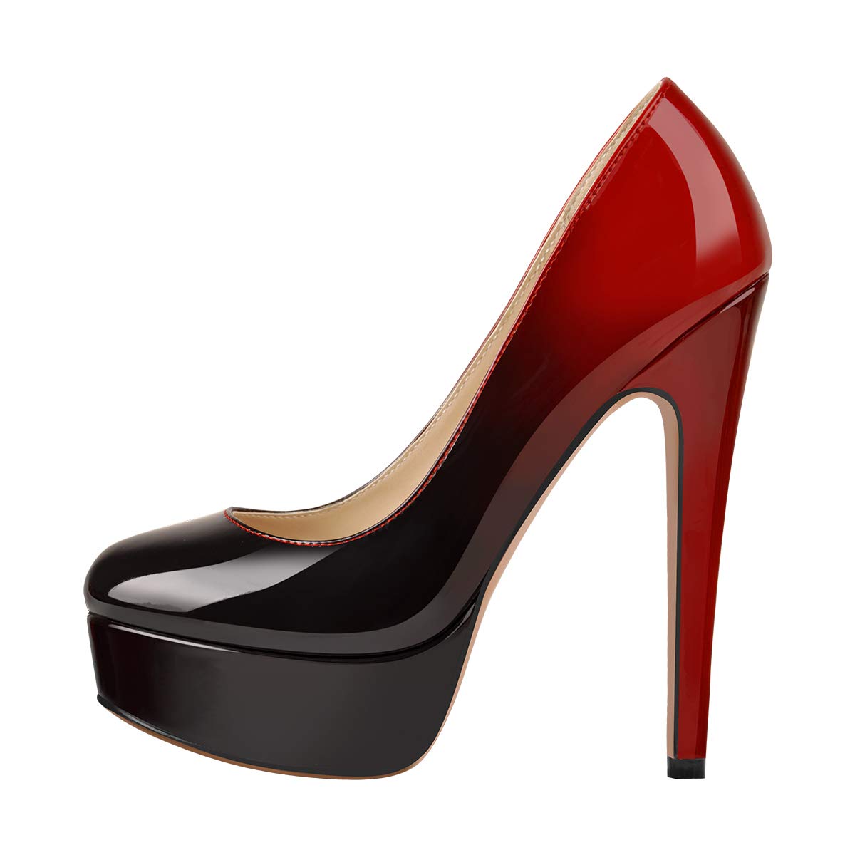 Richealnana Women's Double Platform Stiletto High Heel Pumps