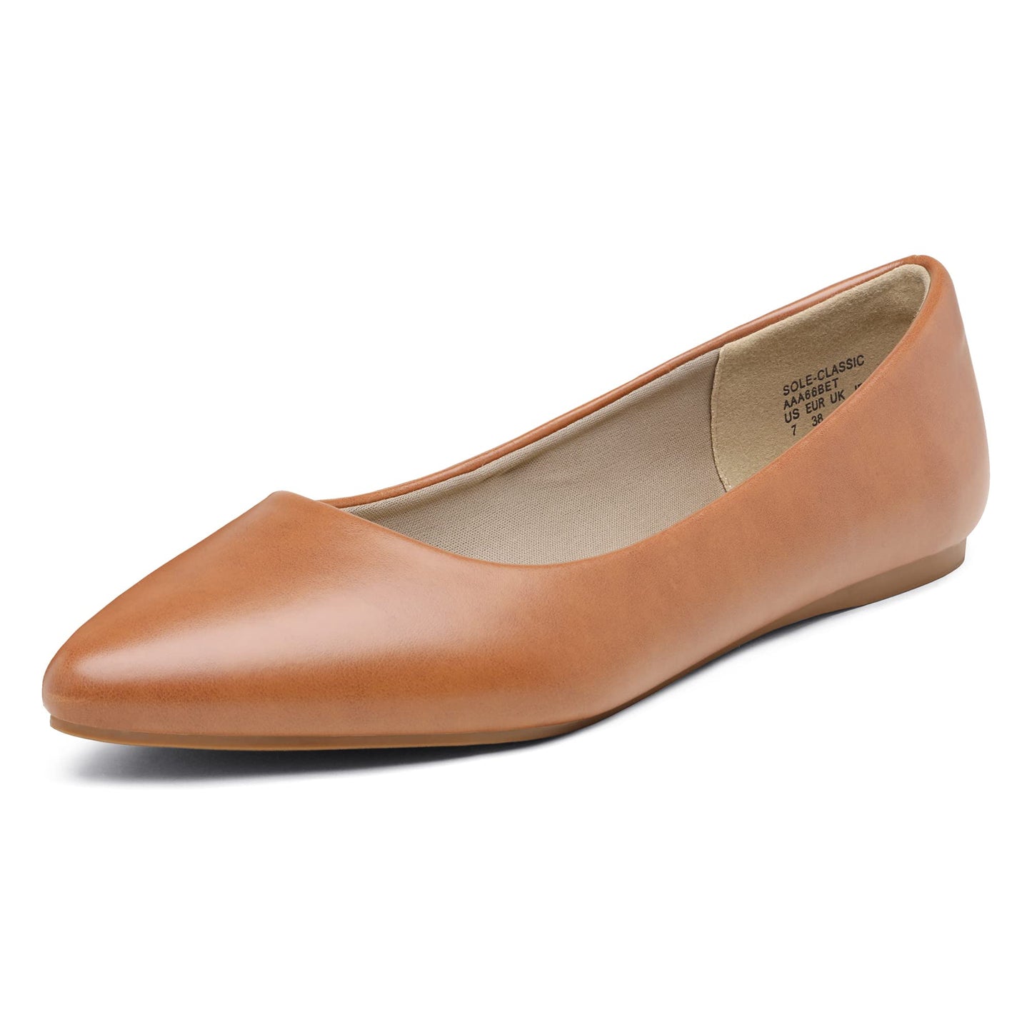 DREAM PAIRS Women's Dress Ballet Flats | pointed toe flats, dressy flat shoes for wedding work office business, slip on comfort flats for women