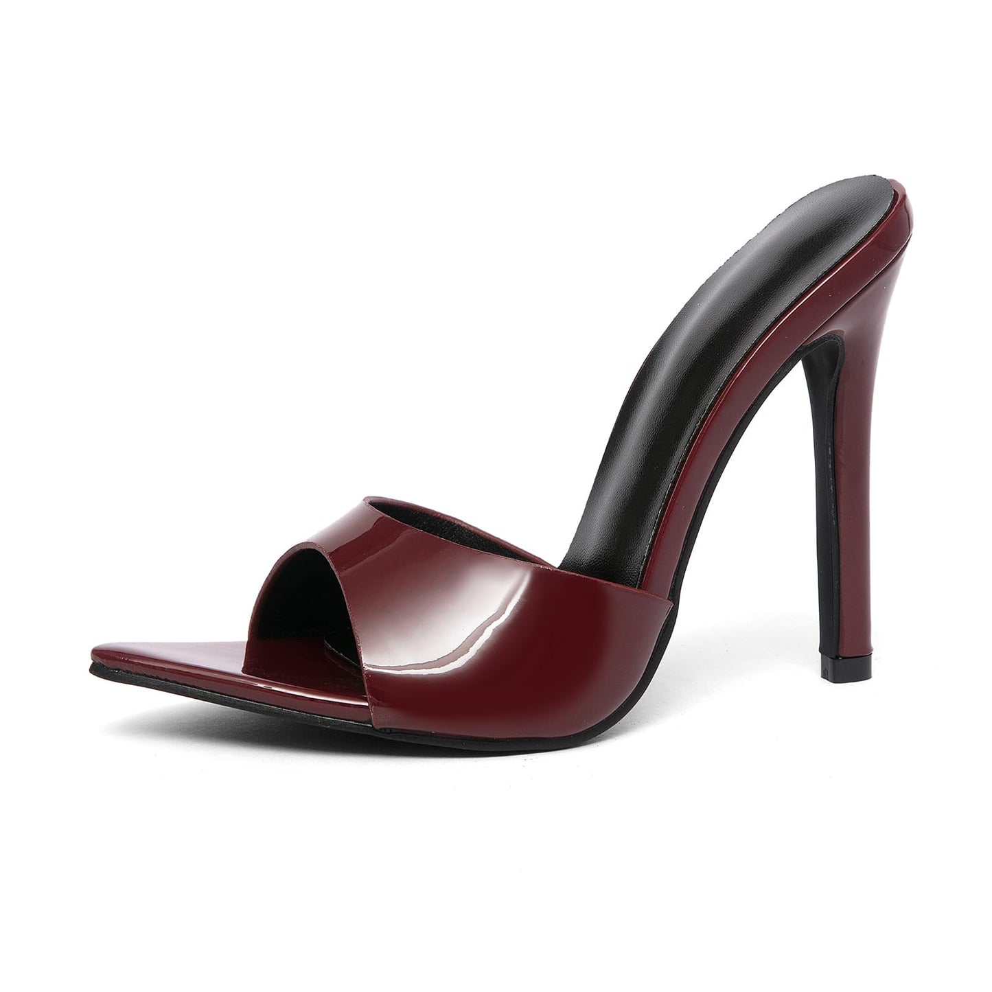 Women's Stiletto Heels Sandals - Summer Open Toe Slip-On Dress Shoes for Weddings/Parties/Daily Wear, Thin Sole Comfortable High Heels