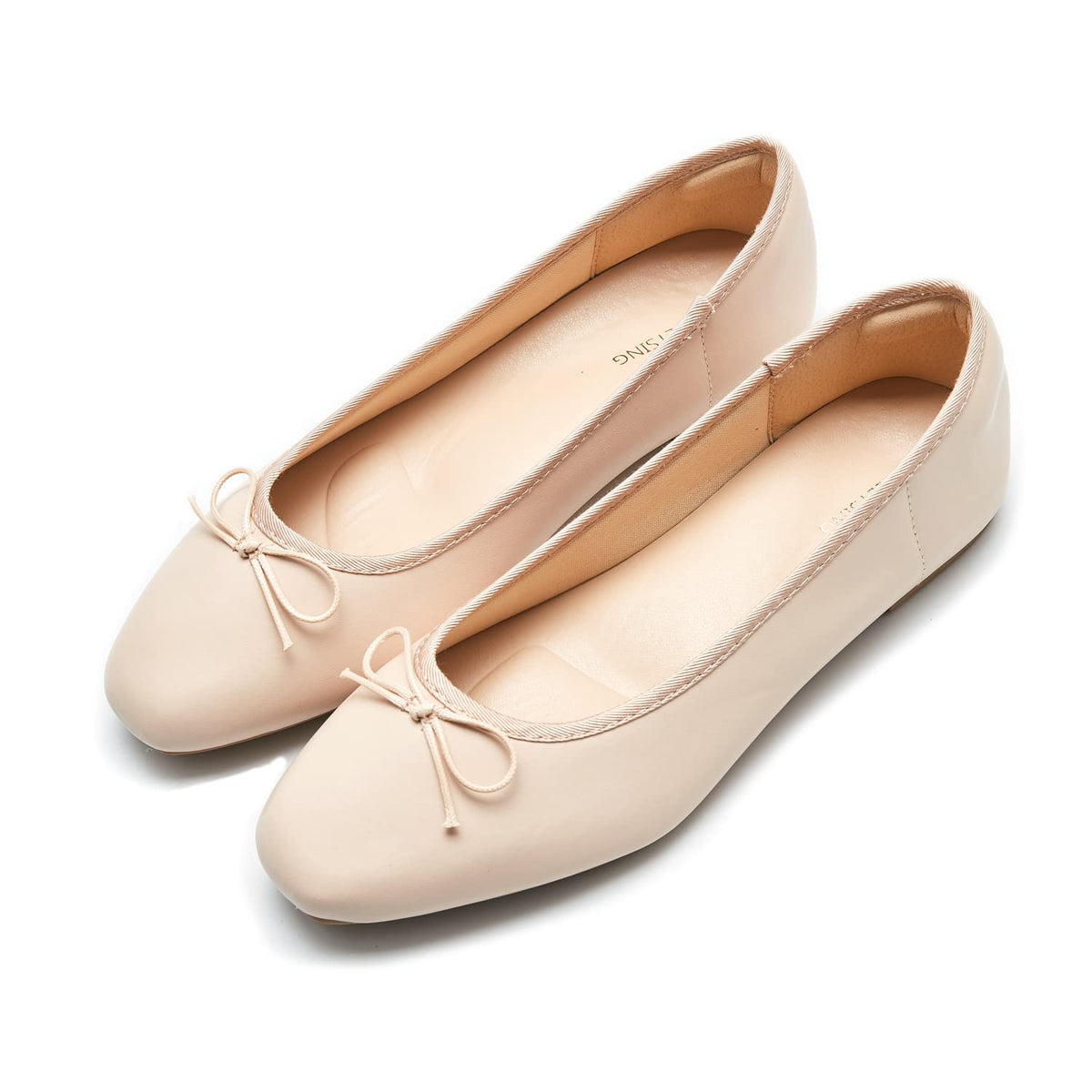 Women's Round Toe Ballet Flats Comfortable Bow Dressy Flats Shoes for Women