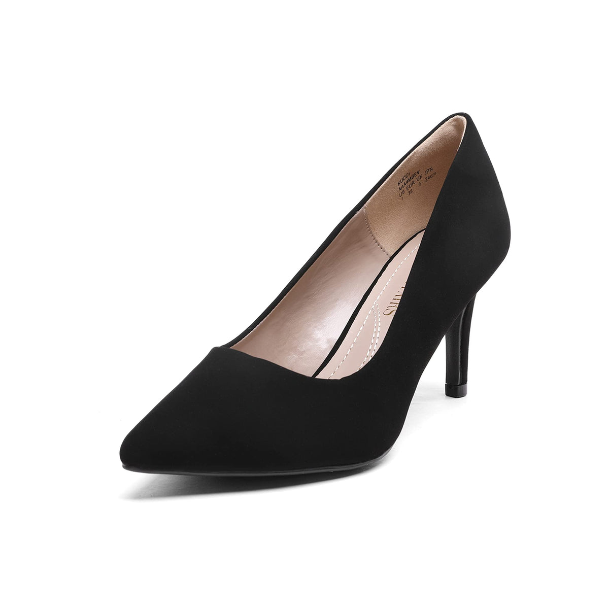 DREAM PAIRS Women's High Stiletto Heels Pumps Shoes | 3 Inches Closed Toe Pointed Toe Dress Comfortable Elegant Pumps Shoes for Wedding Work Office Business Party
