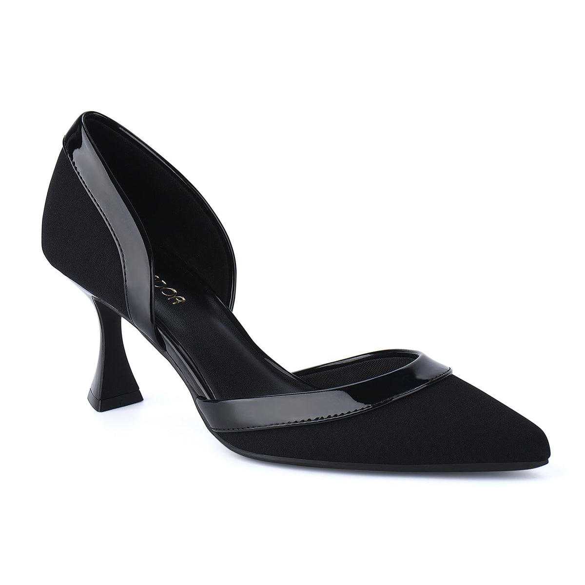 JENN ARDOR Women's Pumps Low Heels Pointed Closed Toe Kitten Dress Shoes for Women Comfortable Stiletto Heeled Sandals Classic Wedding Party D'Orsay Work Pumps