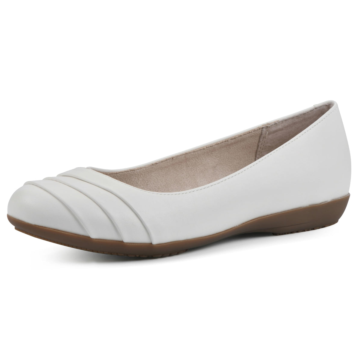 Cliffs by White Mountain Women's Clara Cushioned Ballet Flat