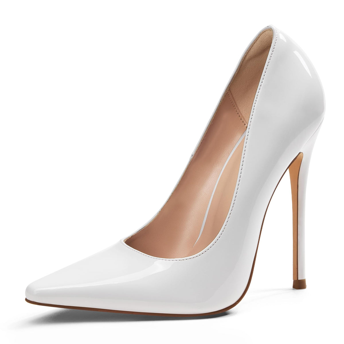 Elisabet Tang High Heels, Women Pumps Pointed Toe Stilettos 4.7 inch/12cm Sexy Heels Party Shoes