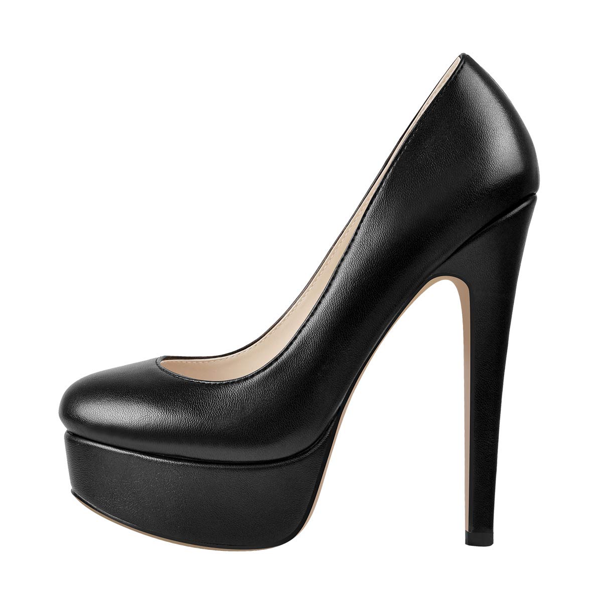Richealnana Women's Double Platform Stiletto High Heel Pumps