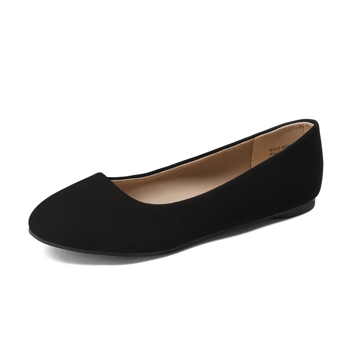 DREAM PAIRS Women's Ballet Flats Shoes | Dressy Comfortable Round Toe Slip on Ballerina Flats,Suitable for Daily Wedding Work Office Business Walking Shoes