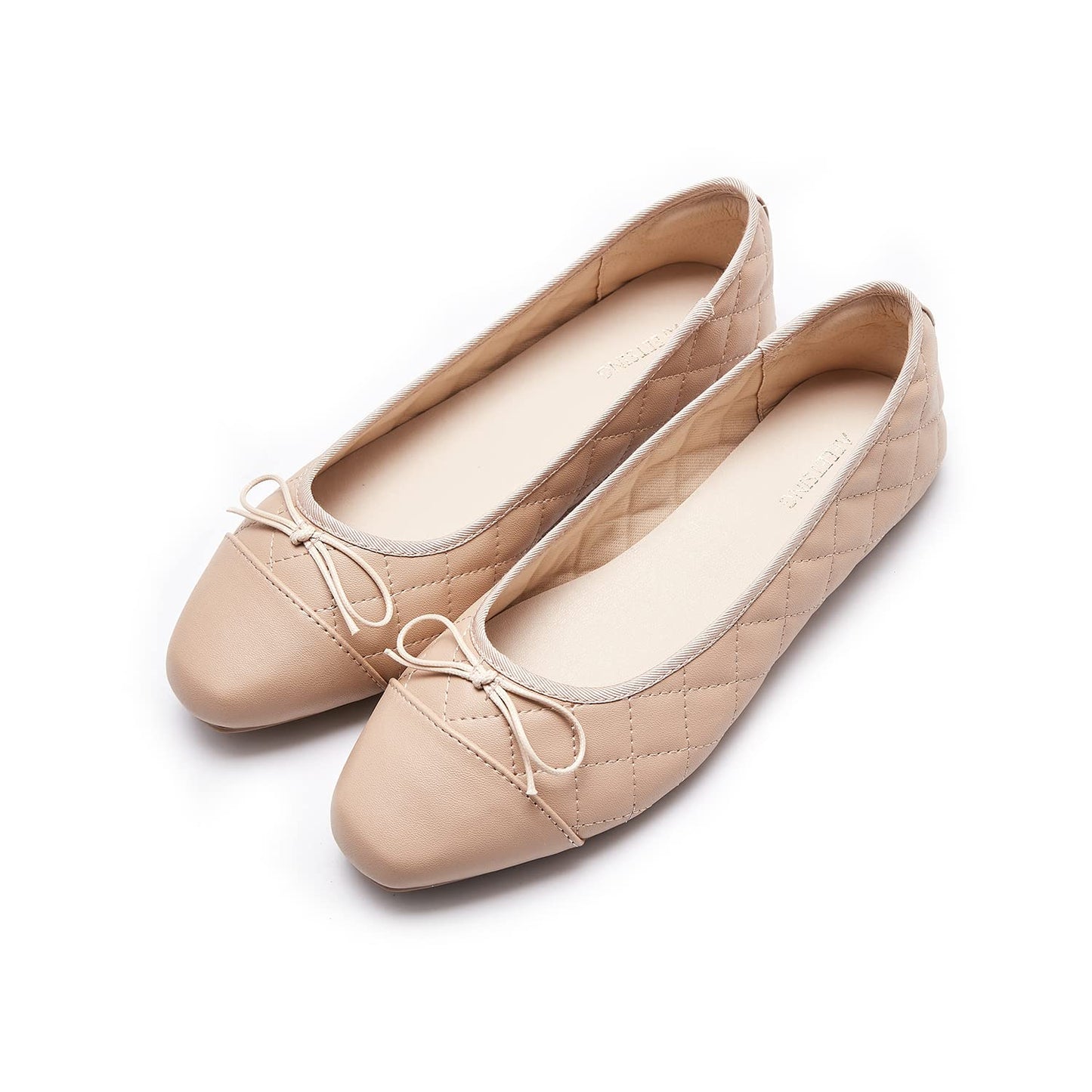 Women's Round Toe Ballet Flats Comfortable Bow Dressy Flats Shoes for Women