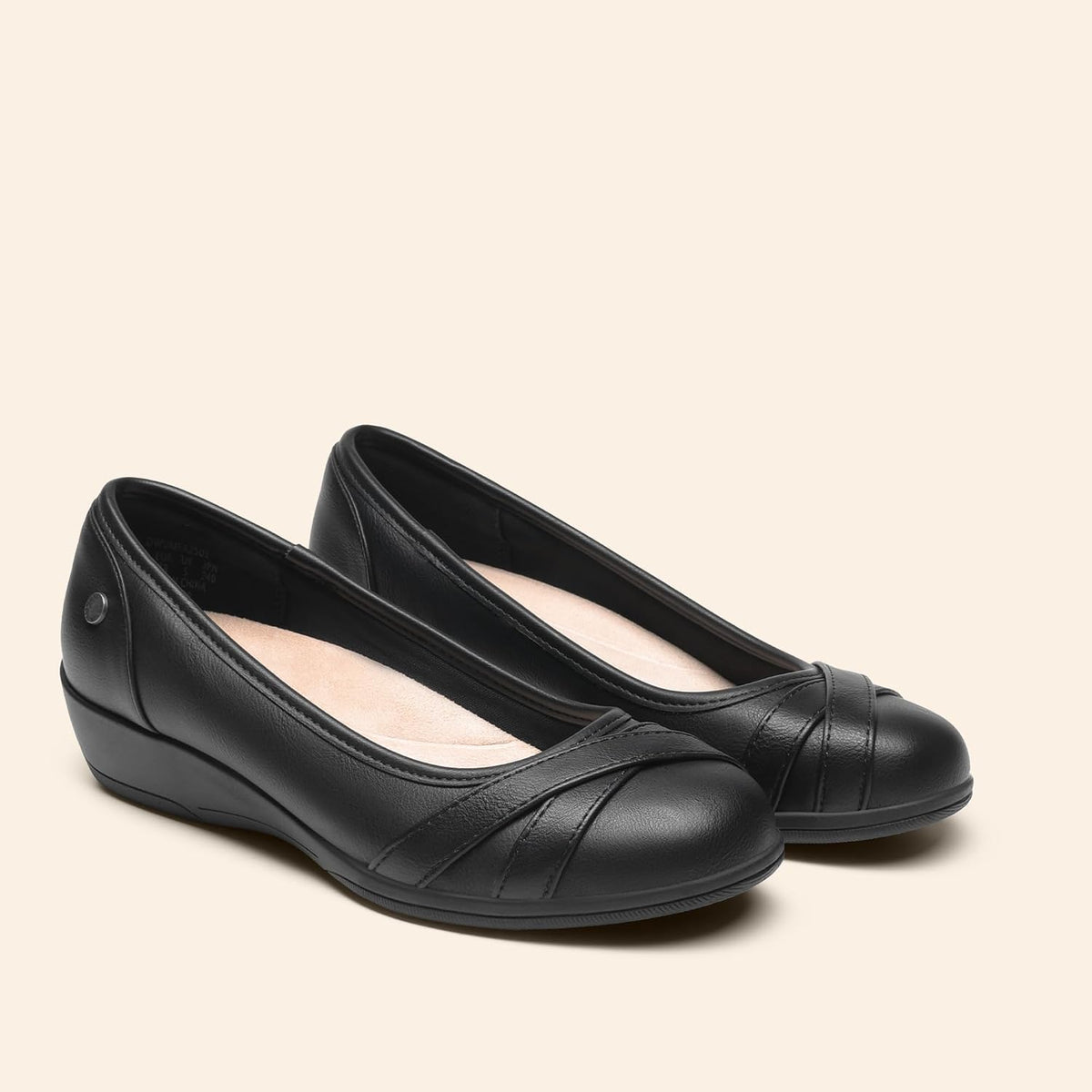DREAM PAIRS Women's Ballet Flats Work Dress Shoes | Comfortable Office Dress Round Toe Shoes,Lightweight and Flexible for long standing,shopping