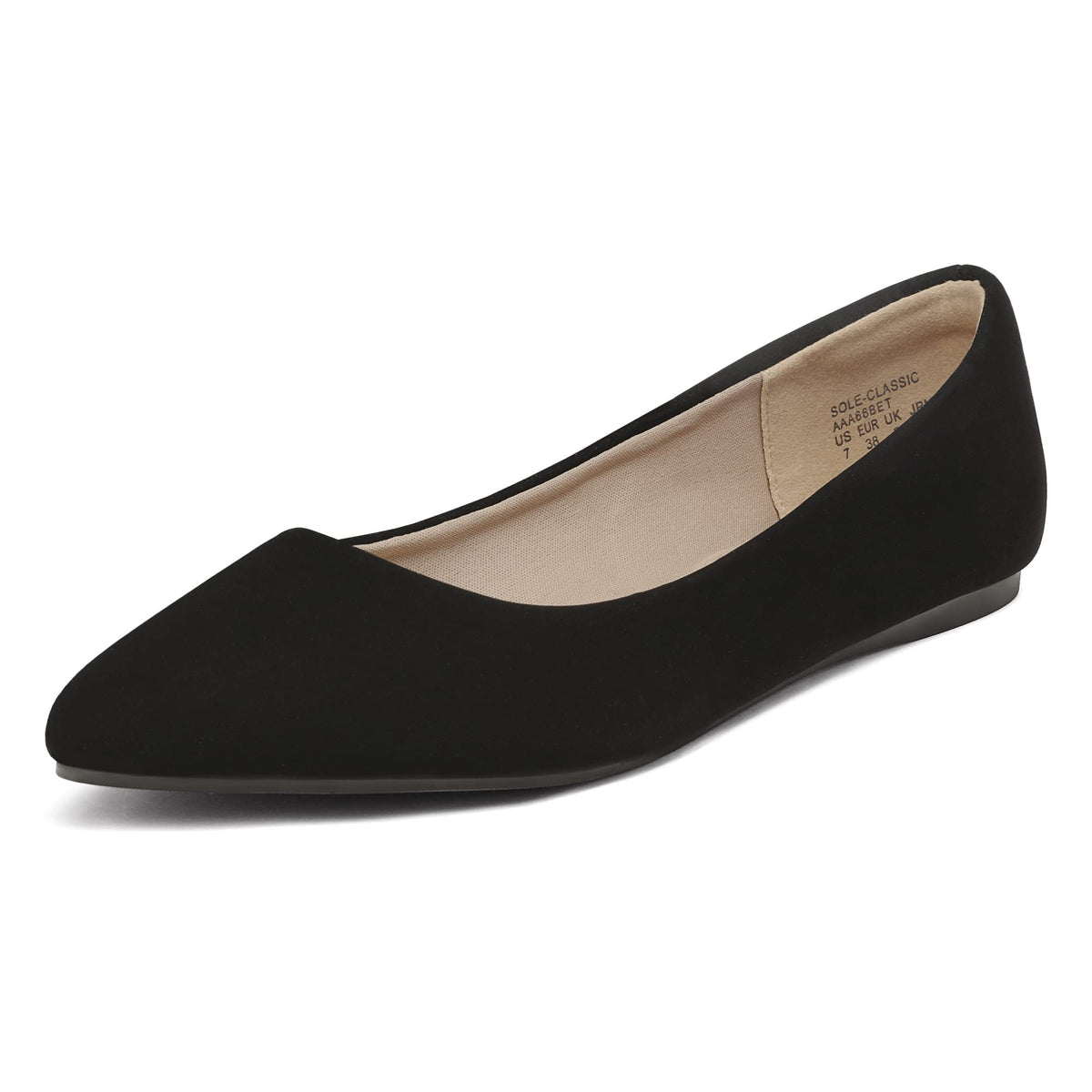 DREAM PAIRS Women's Dress Ballet Flats | pointed toe flats, dressy flat shoes for wedding work office business, slip on comfort flats for women