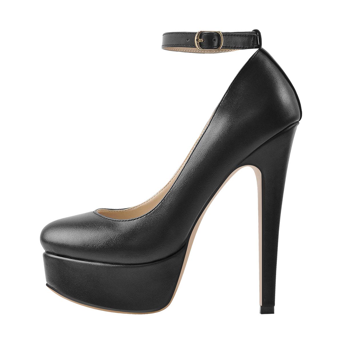 Richealnana Women's Double Platform Stiletto High Heel Pumps