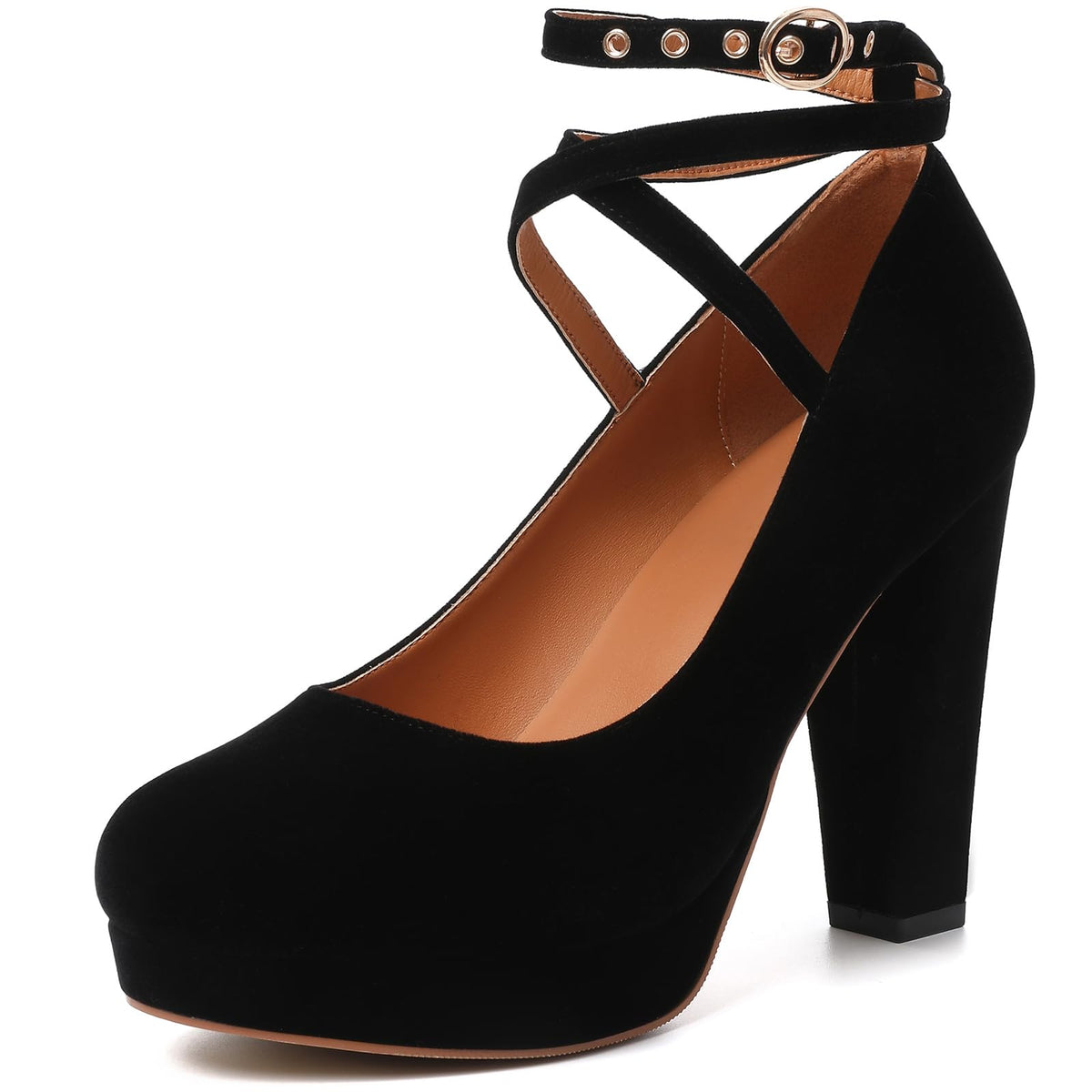Mostrin Fashion Vintage Womens Small Bowtie Platform Pumps Ladies Sexy High Heeled Shoes