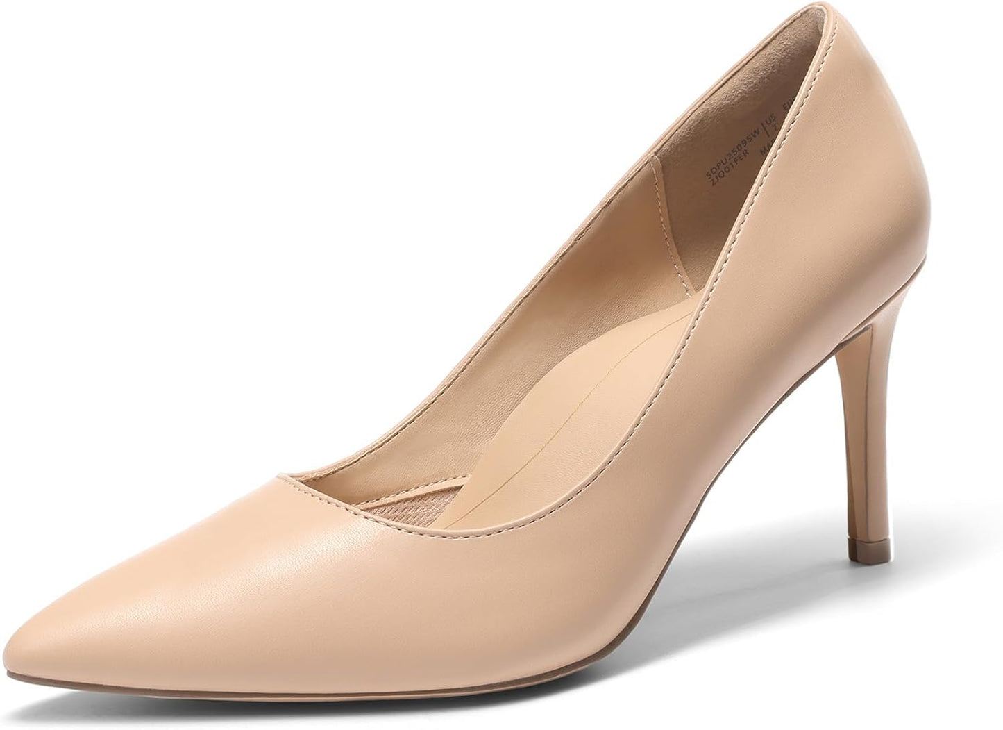 DREAM PAIRS Women's High Heels Pointed Toe Dress Shoes | Closed Toe Slip On Stiletto Fashion Wedding Bridal Work Office Comfortable Pumps Shoes