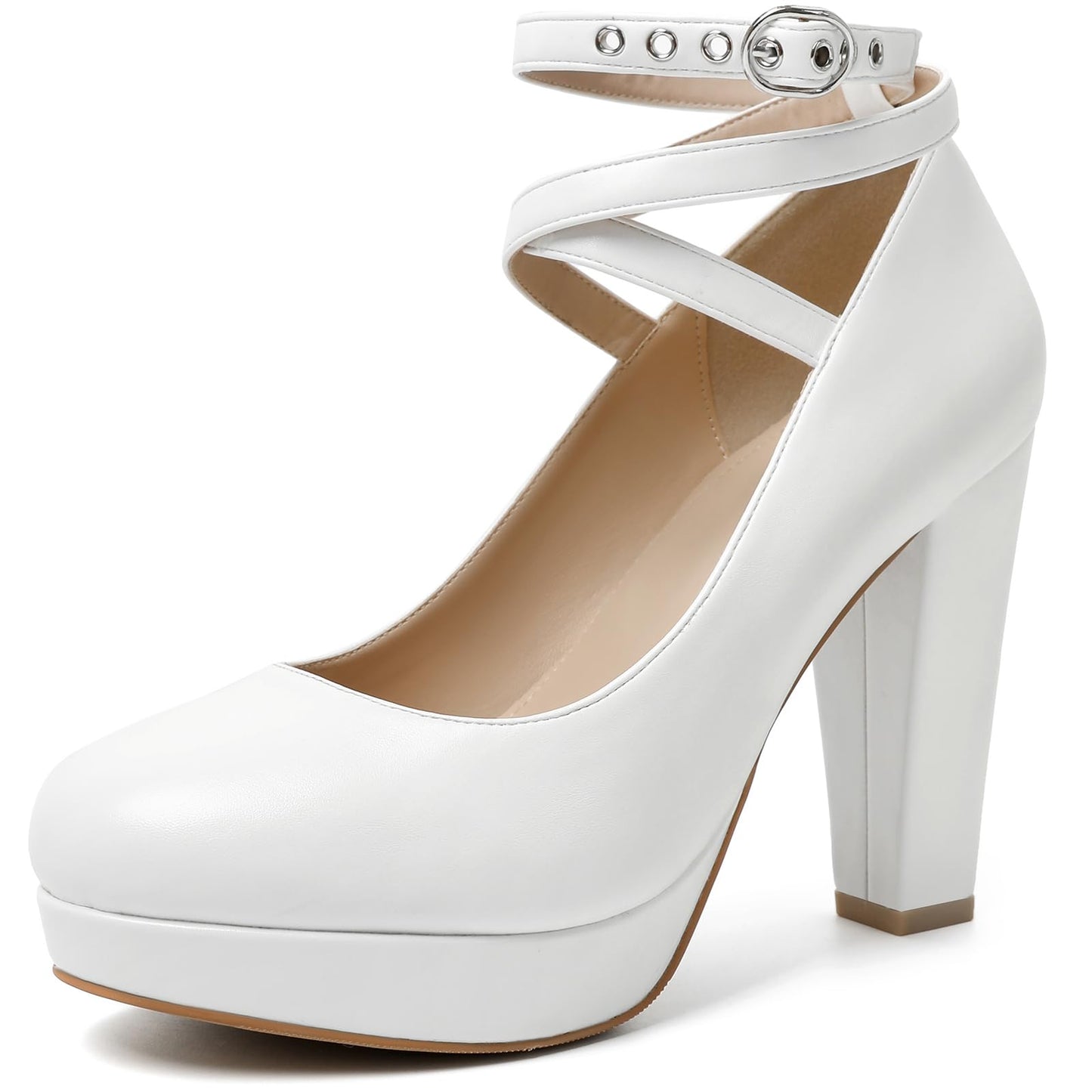 Mostrin Fashion Vintage Womens Small Bowtie Platform Pumps Ladies Sexy High Heeled Shoes