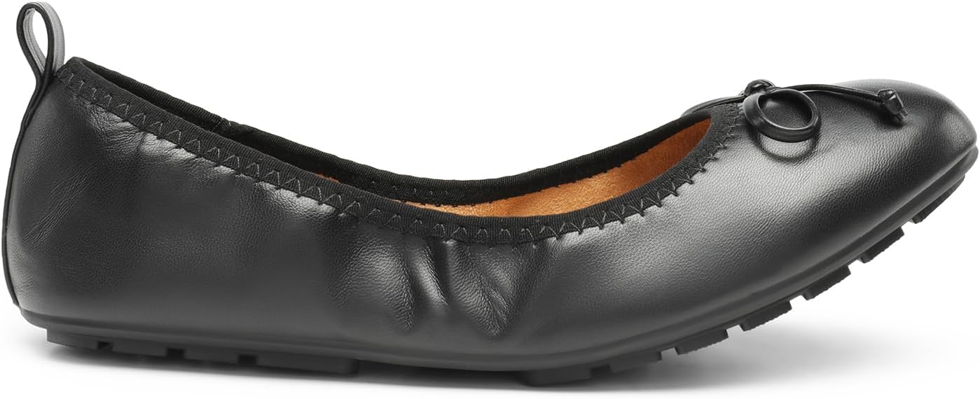 DREAM PAIRS Women's Foldable Bowknot Ballet Flats | Light Weight, Slip-On Dress Shoes, Round Toe, Offer all-day comfort for long walking, standing, dancing