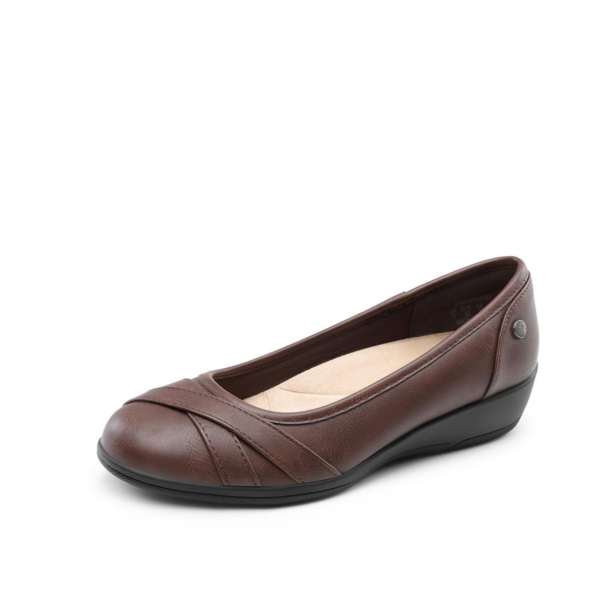 DREAM PAIRS Women's Ballet Flats Work Dress Shoes | Comfortable Office Dress Round Toe Shoes,Lightweight and Flexible for long standing,shopping