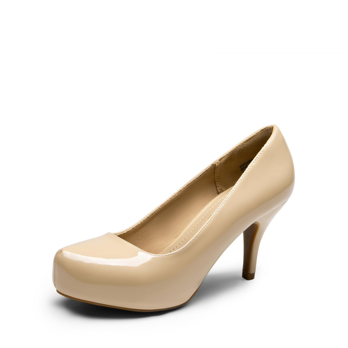 DREAM PAIRS Women's Low Platform Stiletto Heels Pumps | Classic Elegant Versatile Heels Dress Comfortable Closed Toe Pumps Shoes for Wedding Party Walking Brithday Work Office Daily
