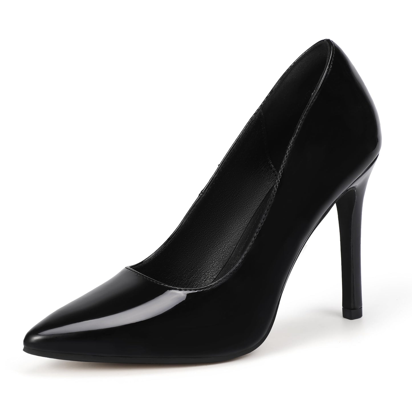 IDIFU IN4 Women's Pumps High Heels Closed Toe Stiletto Pointed Toe Dress Shoes Wedding Prom Bridal Daily Work Office Business Trendy Fashion Sexy Comfortable Pumps Dressy Shoes