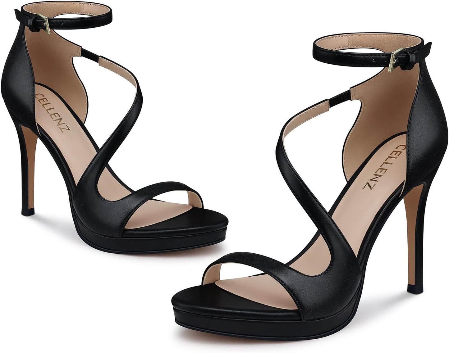 CELLENZ Stiletto Women High Heels: 4.3 Inch Sexy Heel Wear Comfortable | for Formal Dressy Occasion Birthday Night out Wedding Dancing