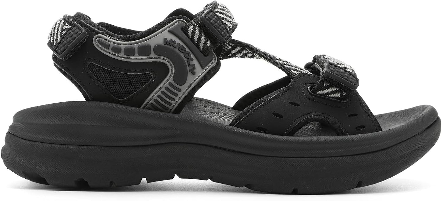 Women's Orthopedic Walking Water Hiking Sandals Casual Comfortable Platform Cushion Foam Sandals With Arch Support 2026
