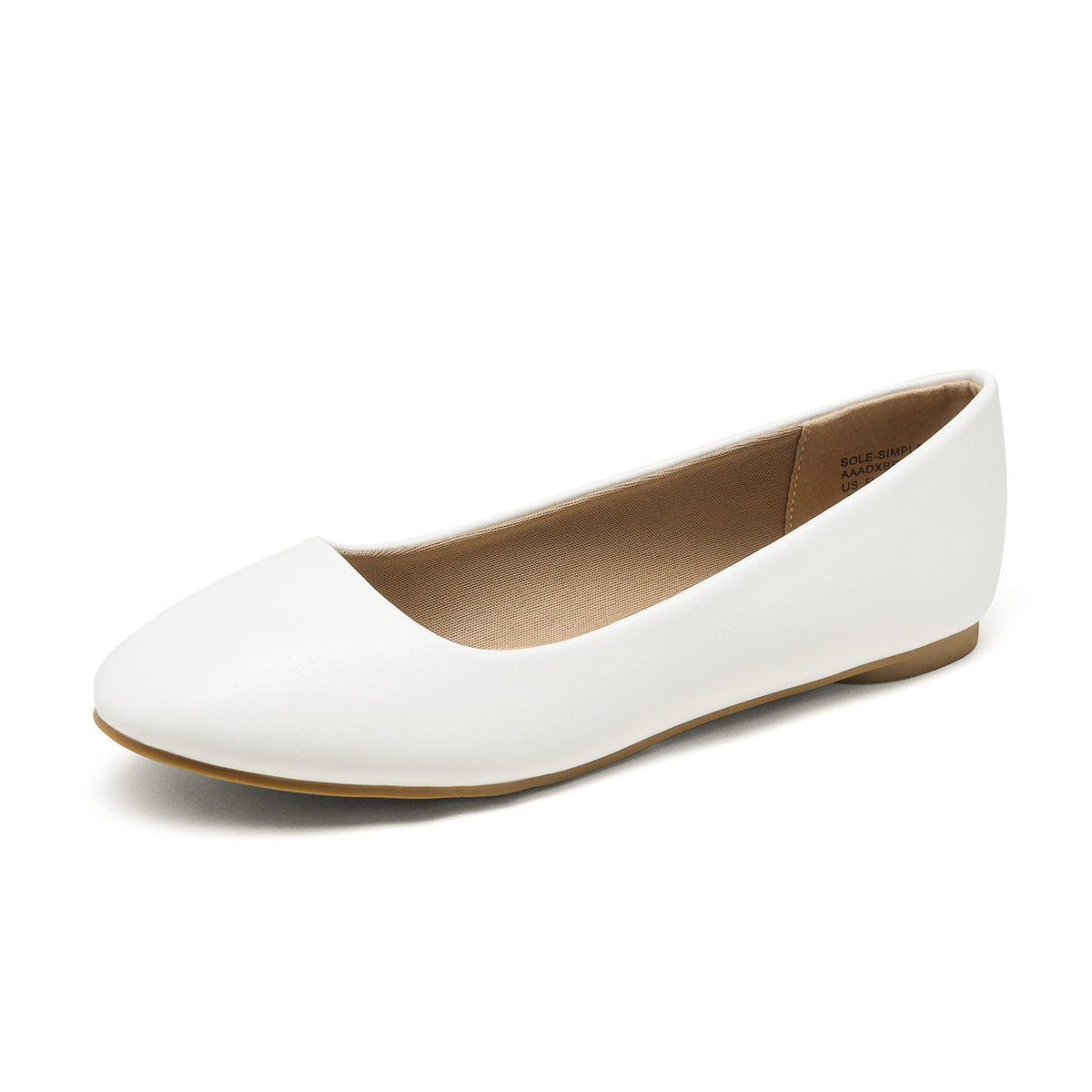DREAM PAIRS Women's Ballet Flats Shoes | Dressy Comfortable Round Toe Slip on Ballerina Flats,Suitable for Daily Wedding Work Office Business Walking Shoes