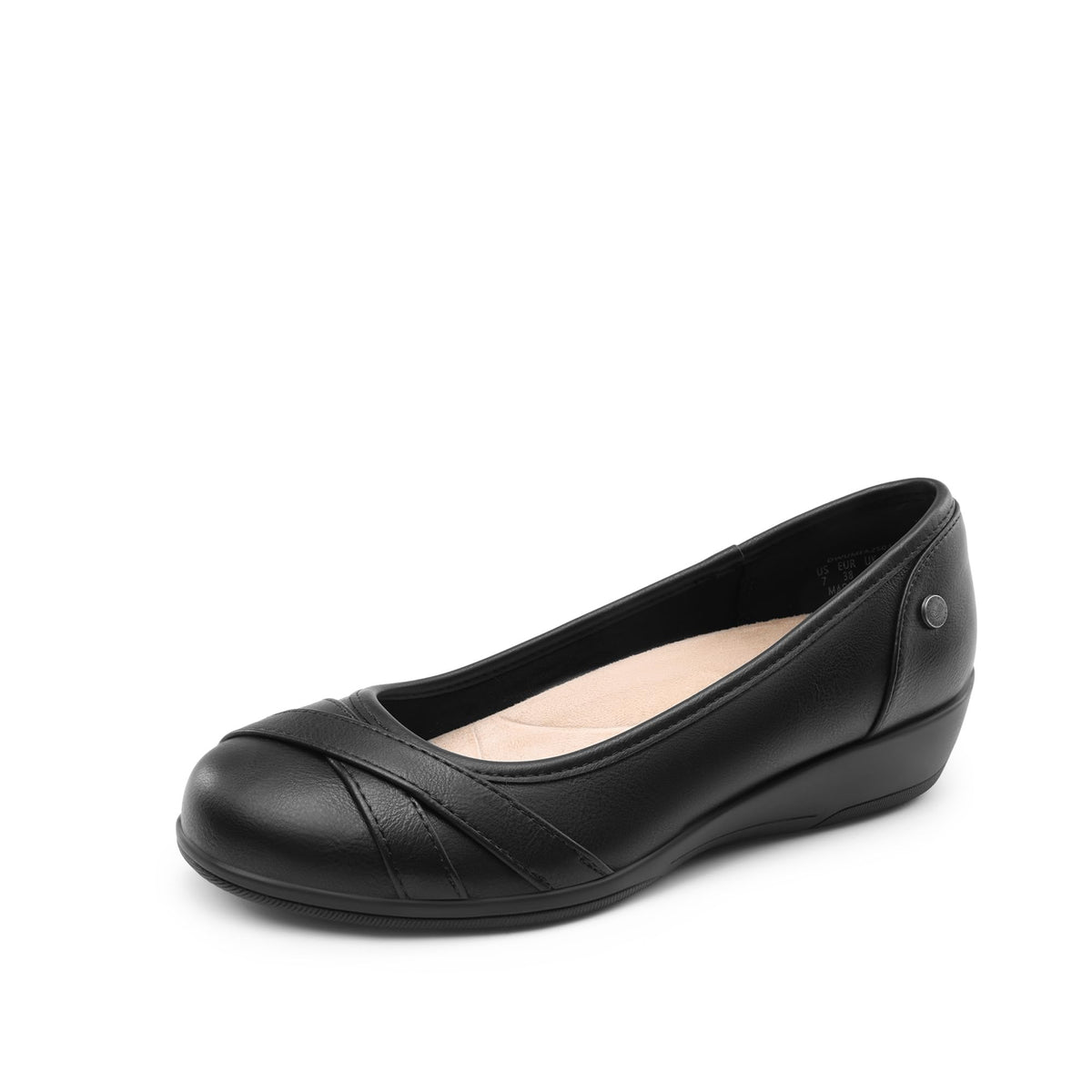 DREAM PAIRS Women's Ballet Flats Work Dress Shoes | Comfortable Office Dress Round Toe Shoes,Lightweight and Flexible for long standing,shopping