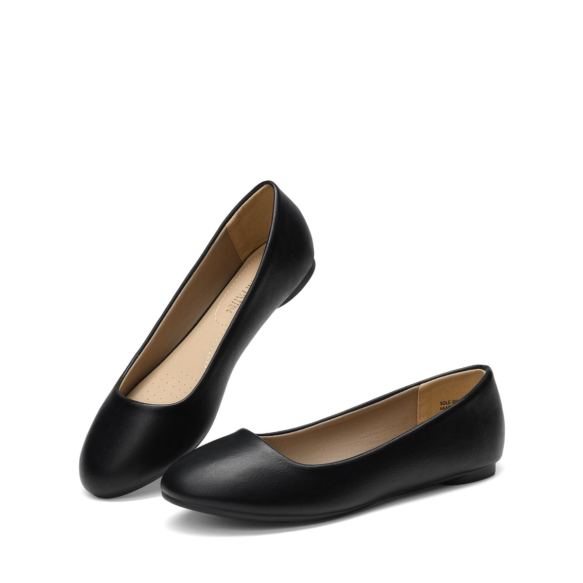 DREAM PAIRS Women's Ballet Flats Shoes | Dressy Comfortable Round Toe Slip on Ballerina Flats,Suitable for Daily Wedding Work Office Business Walking Shoes