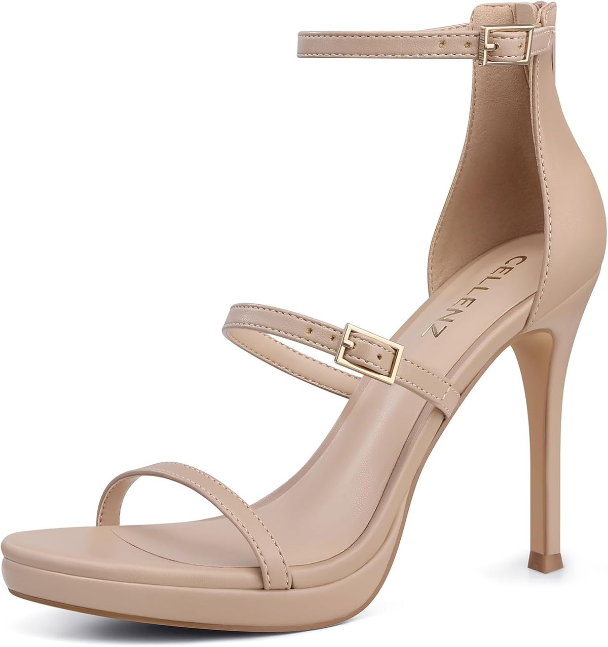 CELLENZ Stiletto Women High Heels: 4.3 Inch Sexy Heel Wear Comfortable | for Formal Dressy Occasion Birthday Night out Wedding Dancing