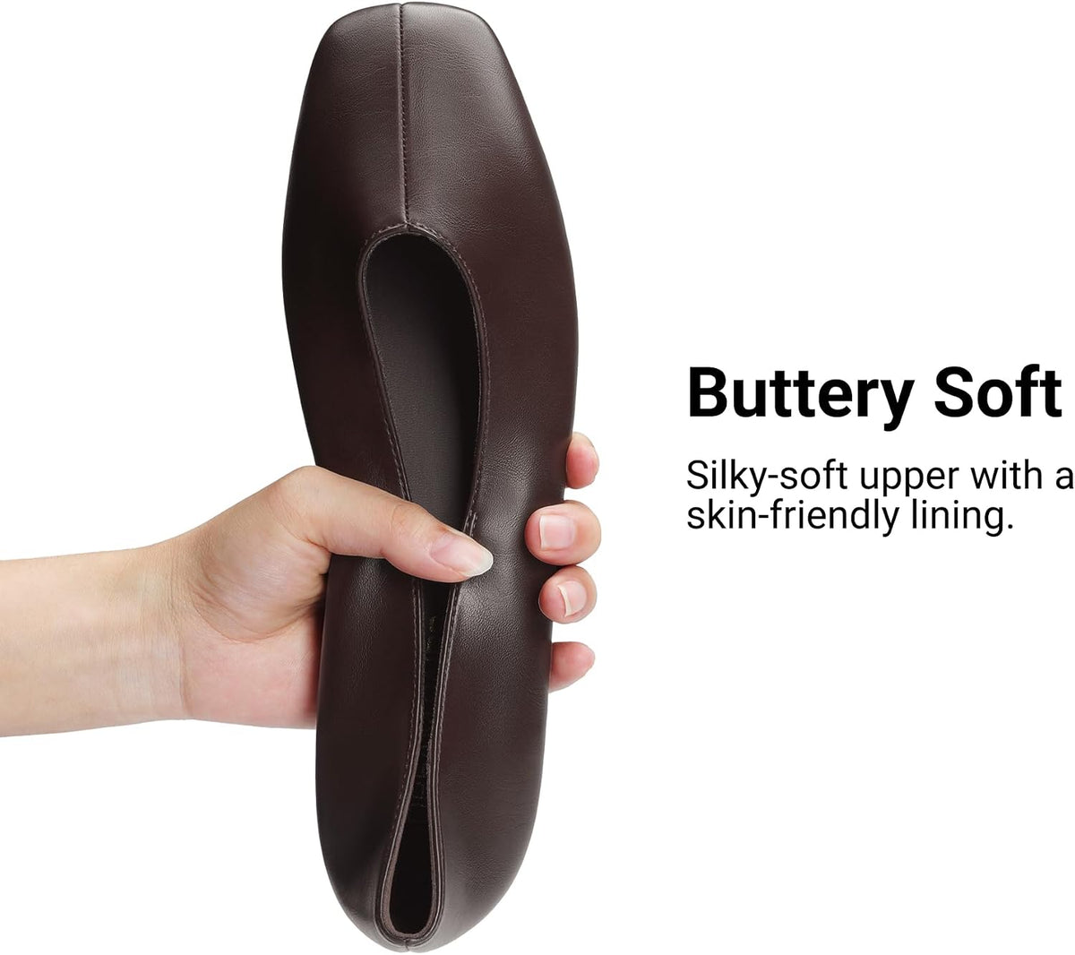 DREAM PAIRS Women's Ballet Mary Jane Flats | Square Toe Slip on Ballet Flats for Women,with Bow Dressy Comfortable for Casual Daily Work Office Shoes