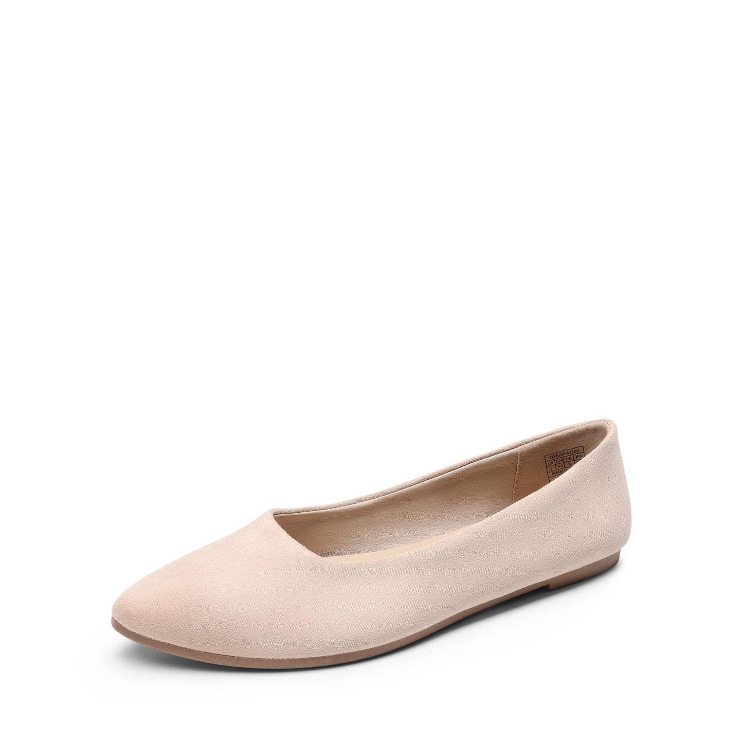 DREAM PAIRS Women's Pointed Toe Flexible Flats | pointed toe flats,comfortable flexible cushioned slip on shoes,for business work office casual occasion