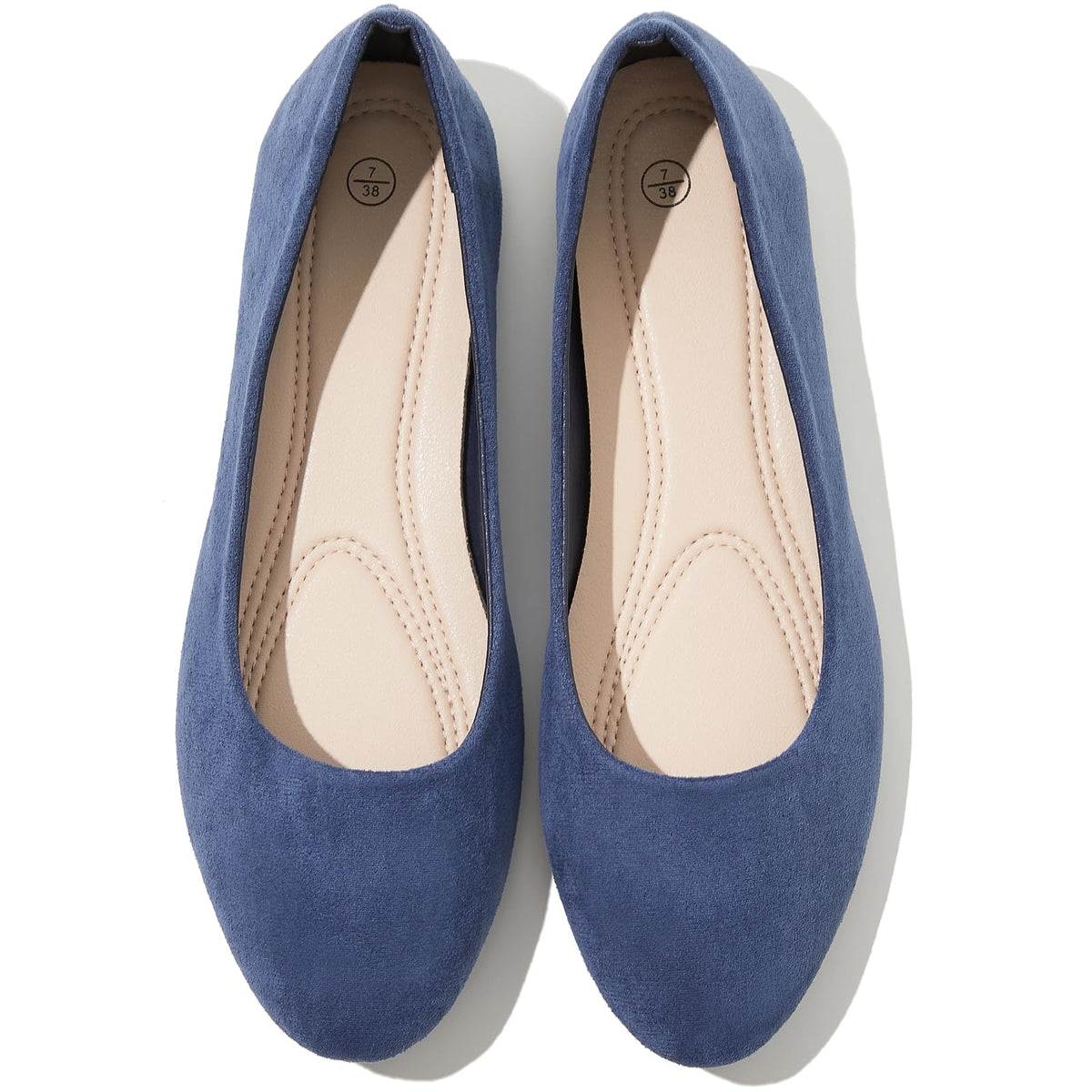 Shupua Flats for Women Round Toe Black Ballet Flats Dressy Work Shoes | Comfortable Womens Ballerina Dress Shoes, Slip On Casual Office Loafers, Comfort, Business, Wedding, Formal, Low Heel, Ladies