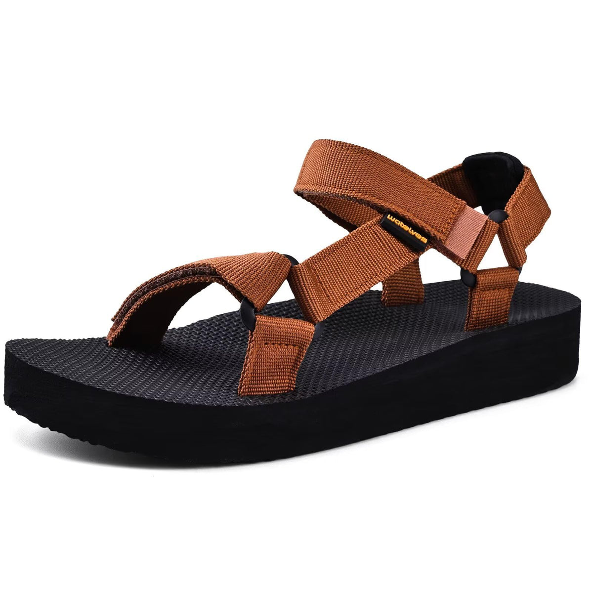 WateLves Womens-Sport-Sandals Hiking Sandals with-Arch-Support Webbing-Outdoor-Beach-Water-Sandals for Travel-Walking-Trekking-Camping
