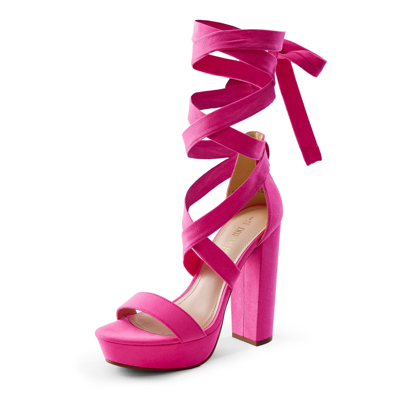 DREAM PAIRS Women's Sexy Platform High Heels | Women Strappy Gladiator Open Toe Heels Dressy Pumps Sandals, Platform Chunky 5.12in Heels elegant shoes