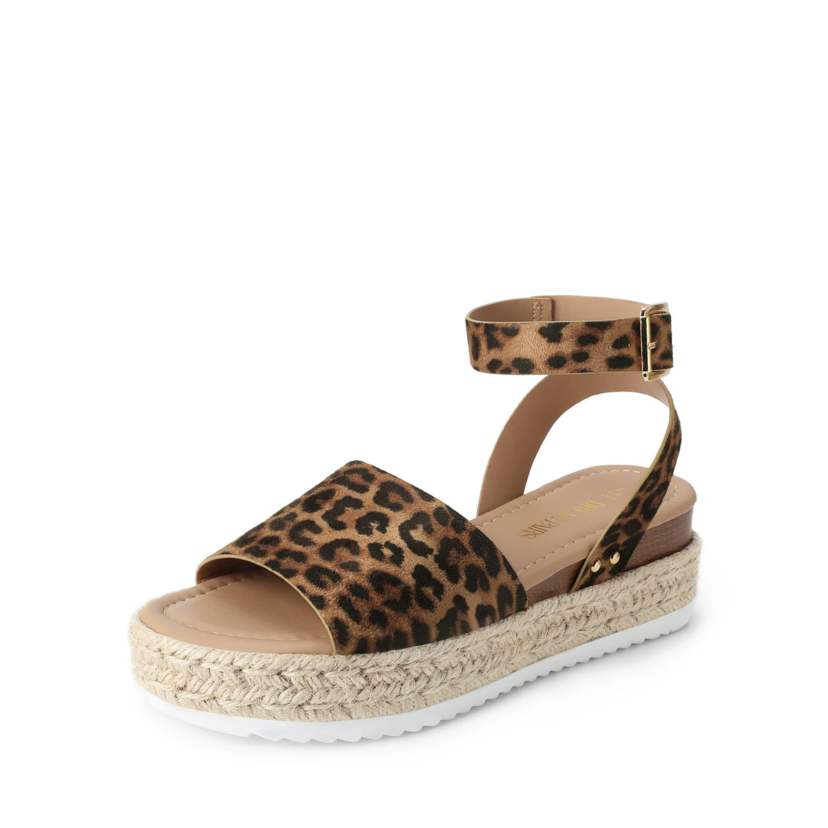 DREAM PAIRS Women's Platform Espadrille Wedge Sandals | Adjustable ankle strap with cushioned footbed for comfortable walking, vacation, beach outing and summer events