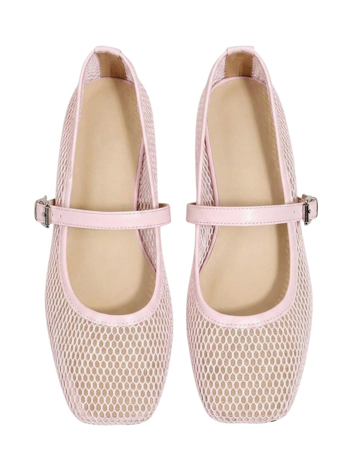 Milumia Summer Leopard Mesh Ballet Flats for Women Comfortable Dressy Work | Summer Shoes,Cute Ballerina Flats,Work Shoes Women Business Casual, Closed Toe Sandals,Slip On