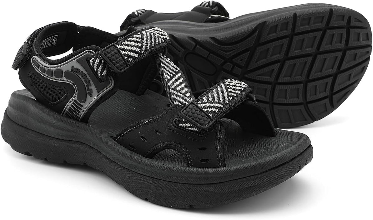 Women's Orthopedic Walking Water Hiking Sandals Casual Comfortable Platform Cushion Foam Sandals With Arch Support 2026