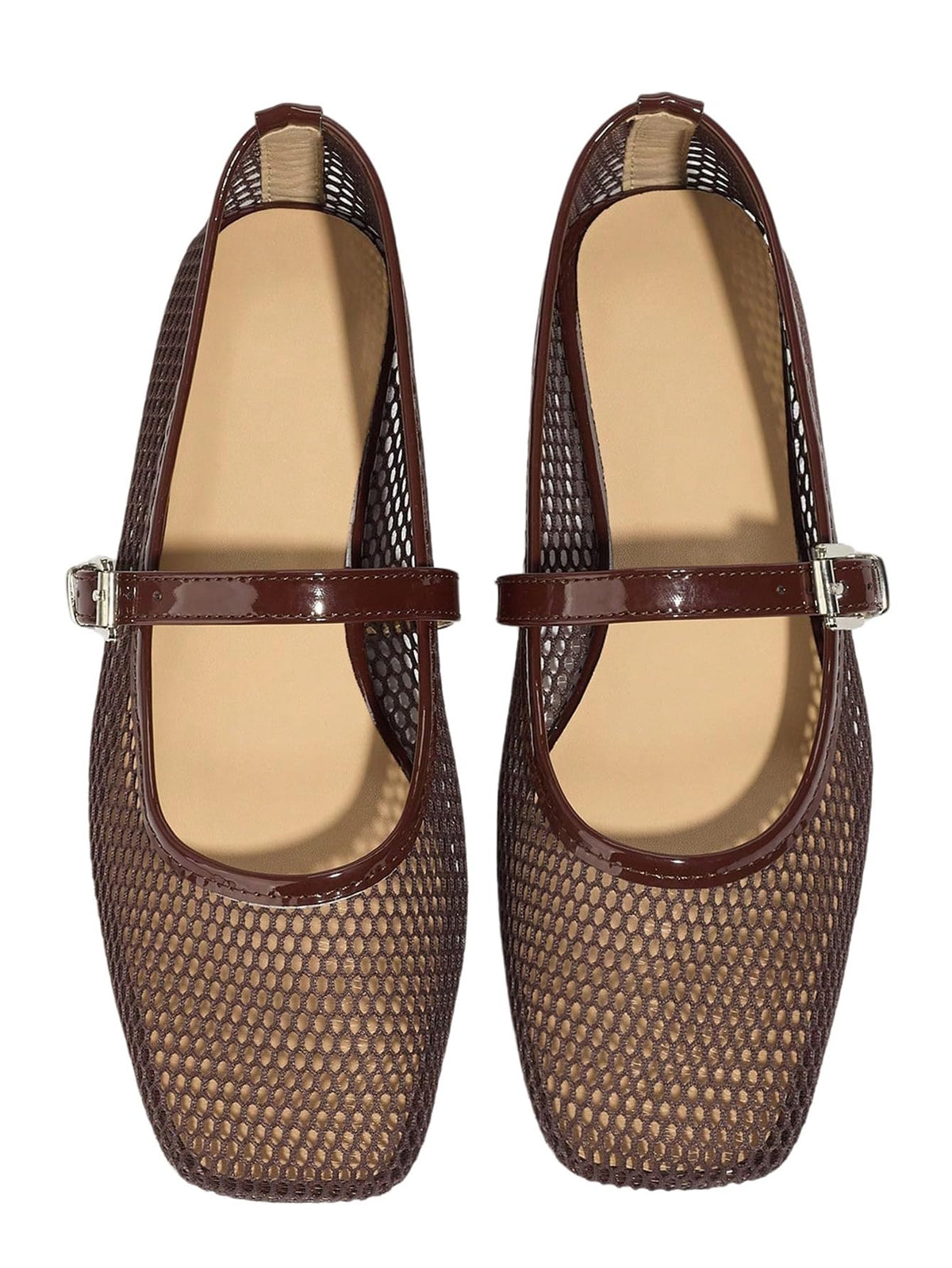 Milumia Summer Leopard Mesh Ballet Flats for Women Comfortable Dressy Work | Summer Shoes,Cute Ballerina Flats,Work Shoes Women Business Casual, Closed Toe Sandals,Slip On