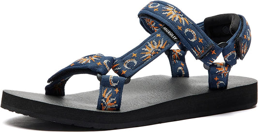 Women's Original Sandals Comfortable Quick-Drying Casual Sport Sandal Walking Hiking Water Sandals With Arch Support