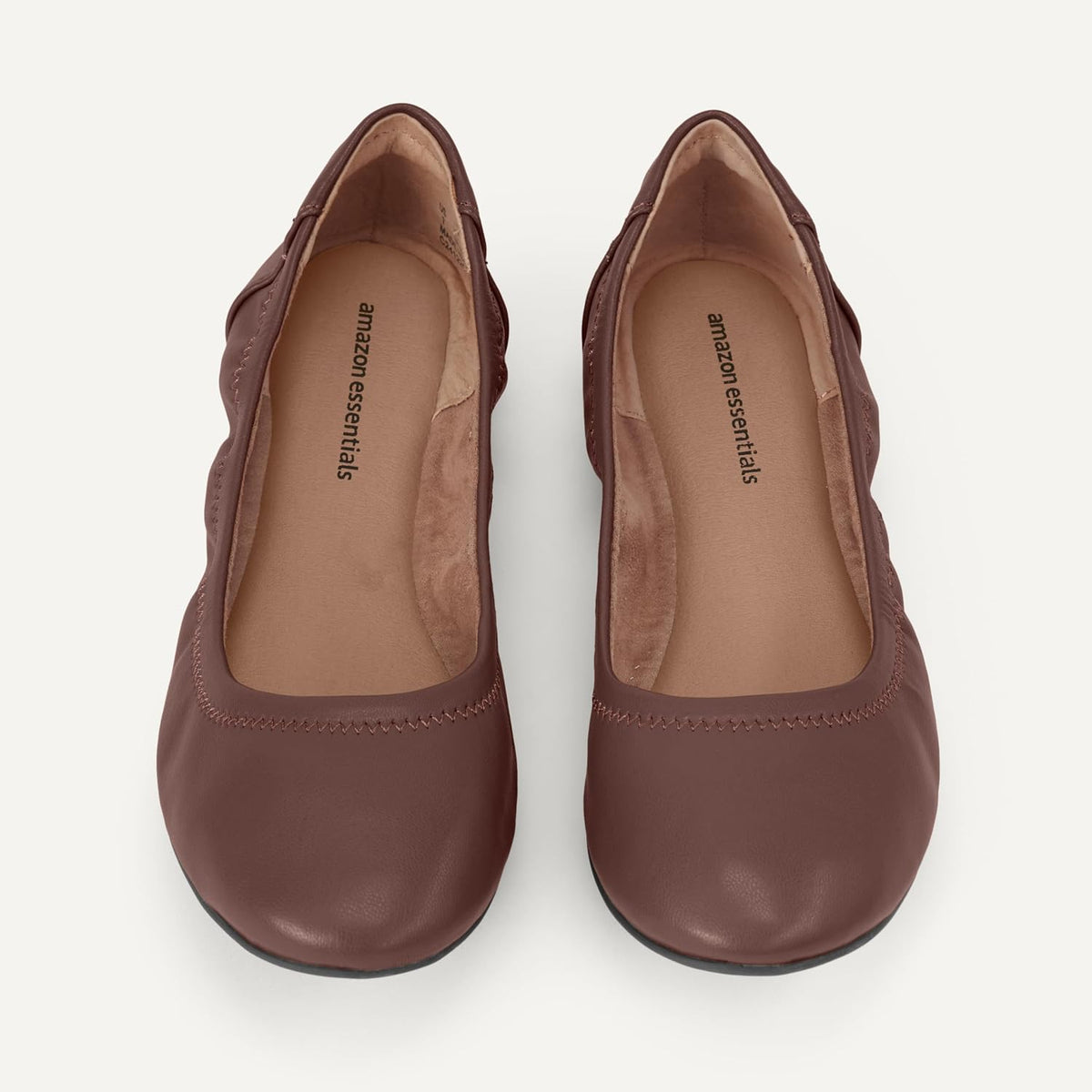 Amazon Essentials Women's Belice Comfortable Slip-On Ballet Flats Shoes