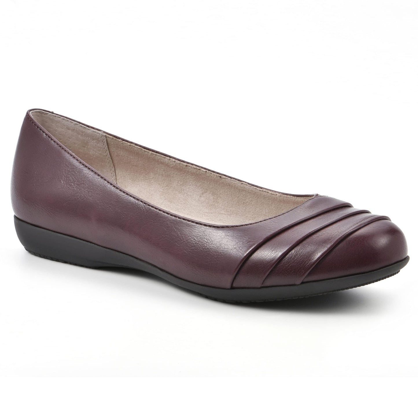 Cliffs by White Mountain Women's Clara Cushioned Ballet Flat