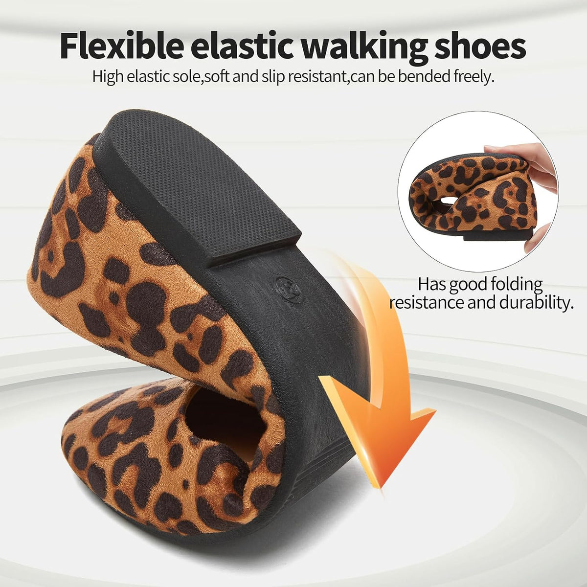 Hash Bubbie Women's Flats Shoes Ballet Flats Dress Shoes Comfortable PU Leather Slip on Shoes for Women