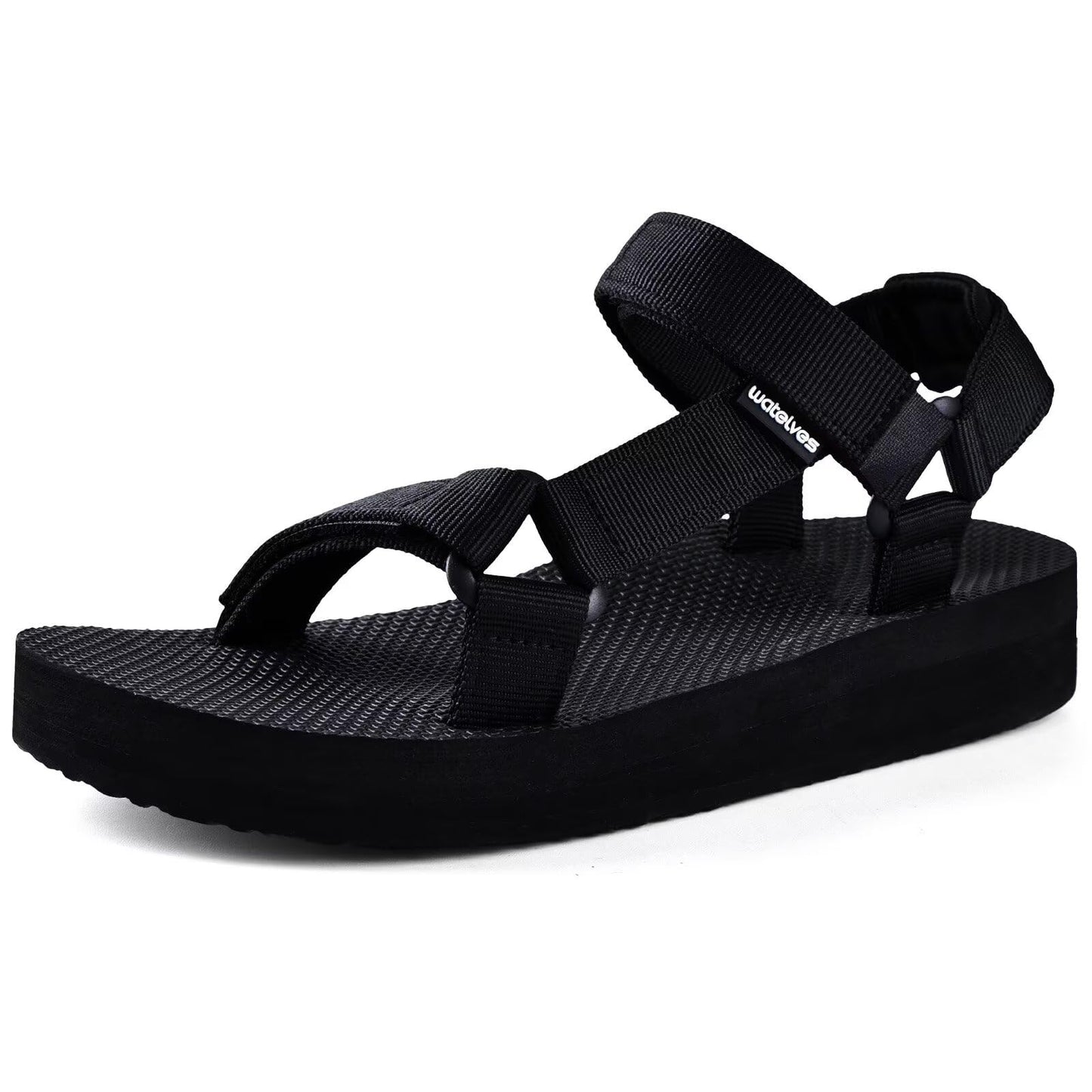WateLves Womens-Sport-Sandals Hiking Sandals with-Arch-Support Webbing-Outdoor-Beach-Water-Sandals for Travel-Walking-Trekking-Camping